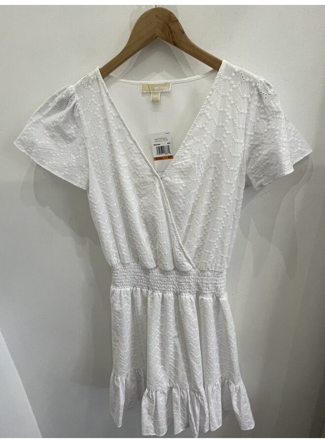 ROBE BRODERIE ANG. BLANCHE