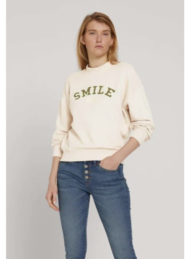 COTON OUATÉ "SMILE" BEIGE