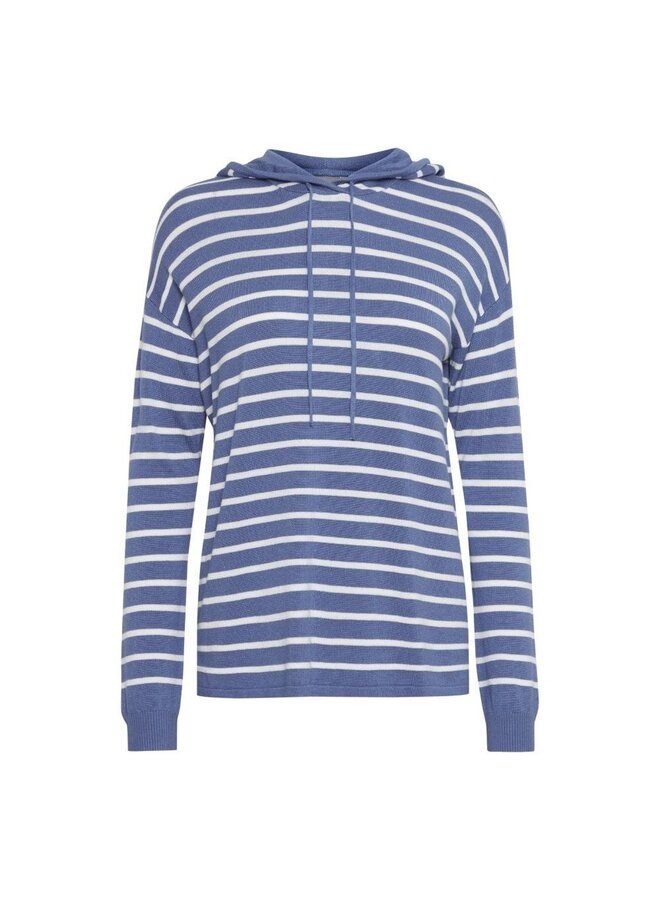 BLUE/WHITE BLUME STRIPED KNIT