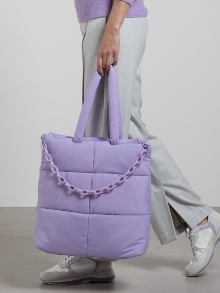 YAYA LILAC QUILTED BAG