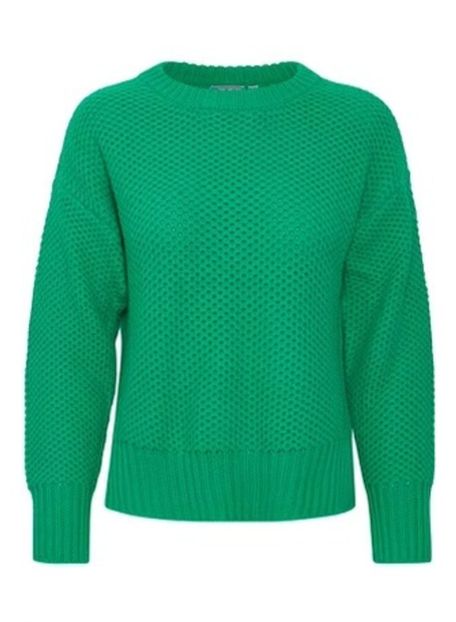 TRICOT AJOURÉ CAREN VERT