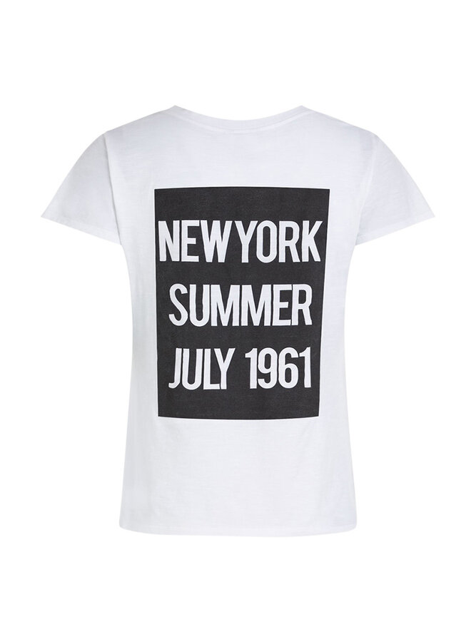 "NEW YORK" ON THE BACK T-SHIRT