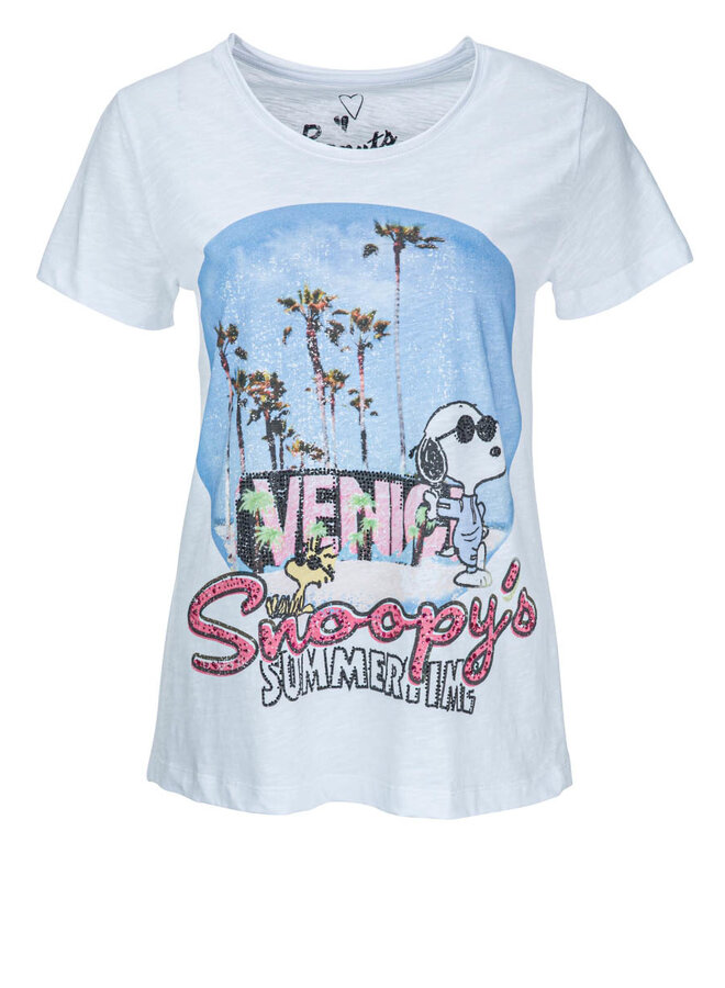 "SUMMERTIME" SNOOPY T-SHIRT