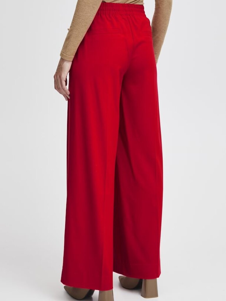 BYOUNG DANTA RED TROUSERS