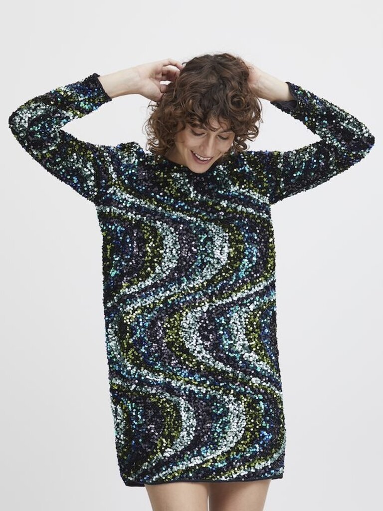 BYOUNG SAMIO SEQUIN DRESS