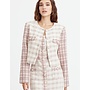 PINK/IVORY TWEED JACKET