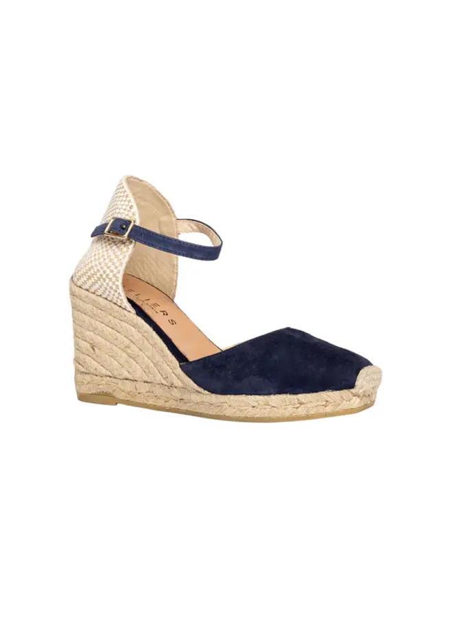 WEDGE PAISLEY SUÈDE NAVY