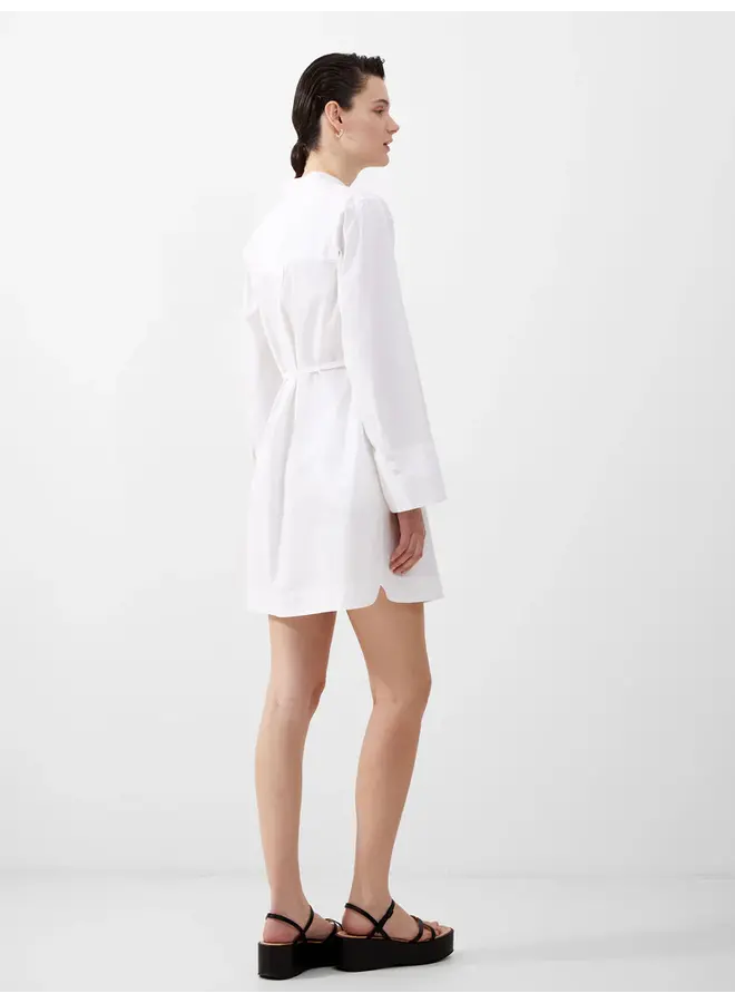 ROBE ALISSA COTON BLANC