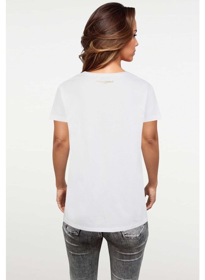 "COOL CAT"WHITE T-SHIRT 42