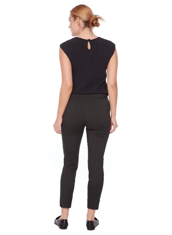 PANT. CHEVILLE GRIS / NOIR