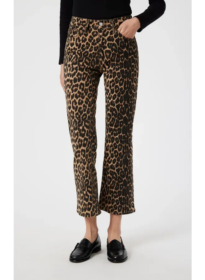 JEANS ANIKA LÉOPARD