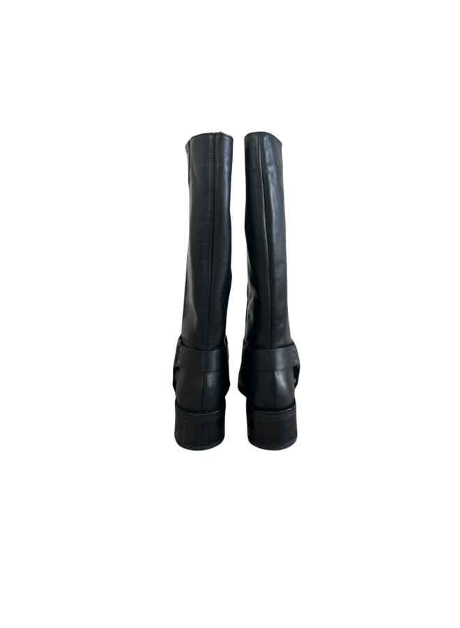 BOTTE STYLE MOTARD NOIRE