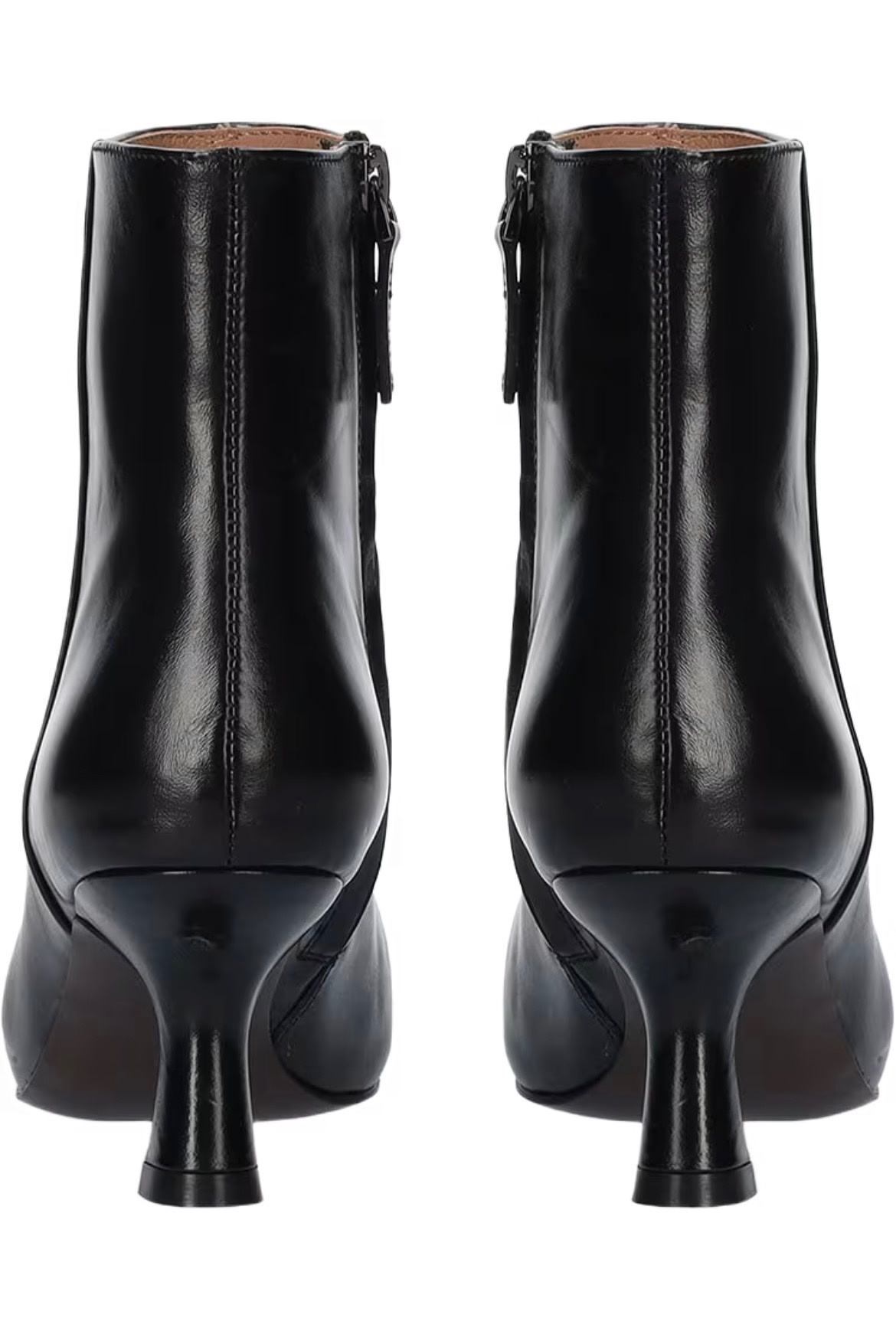 BOTTILLON CUIR ARYA NOIR CAJODI
