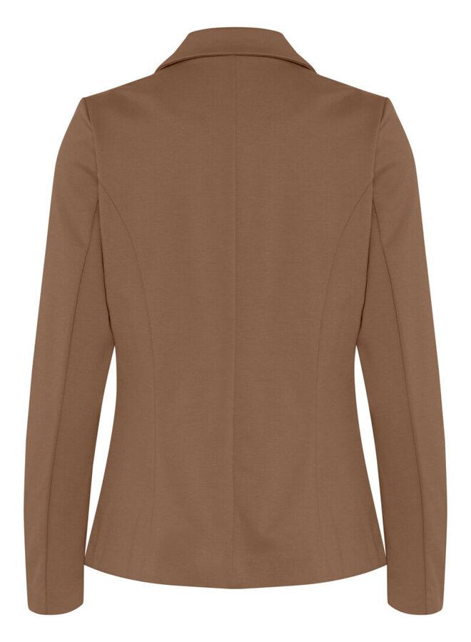 VESTON AJUSTÉ BRUN