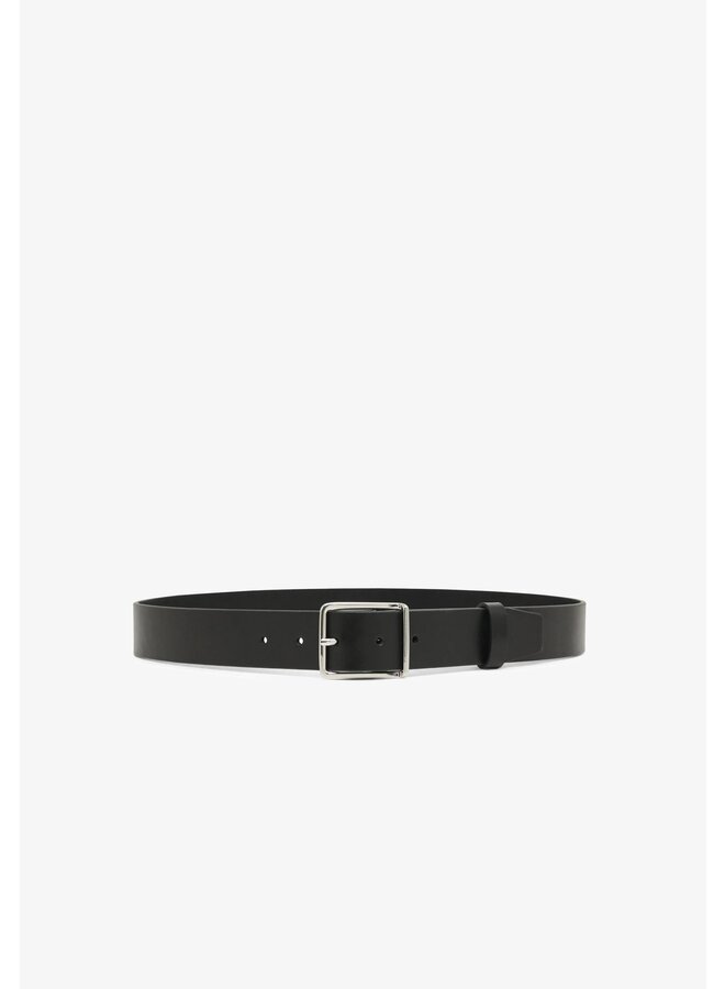 CEINTURE CUIR LISCA NOIRE