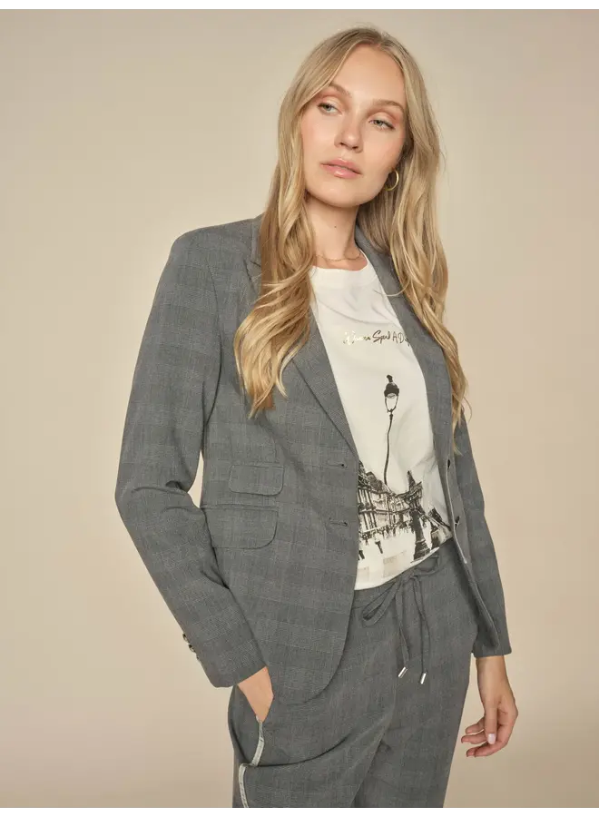 VESTON KIMI NOIR/BLANC