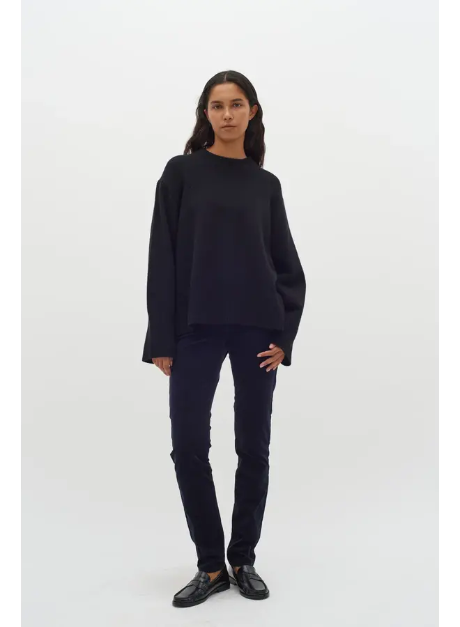 PANT. VELOURS RYLIE MARINE