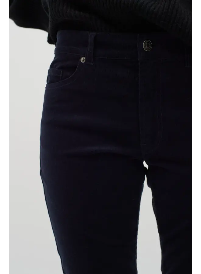 PANT. VELOURS RYLIE MARINE