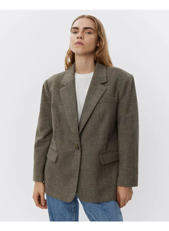 VESTON OVERSIZE BRUN