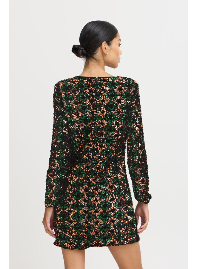 ROBE SAMIO PAILLETTES MULTI