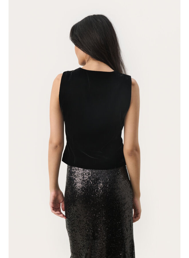 VESTE S. MCH VELOURS MALENE NOIRE