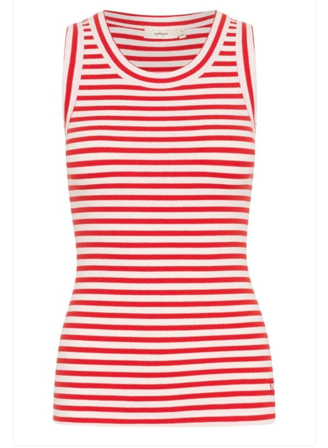 CAMI DAGNA RAYÉE ROUGE