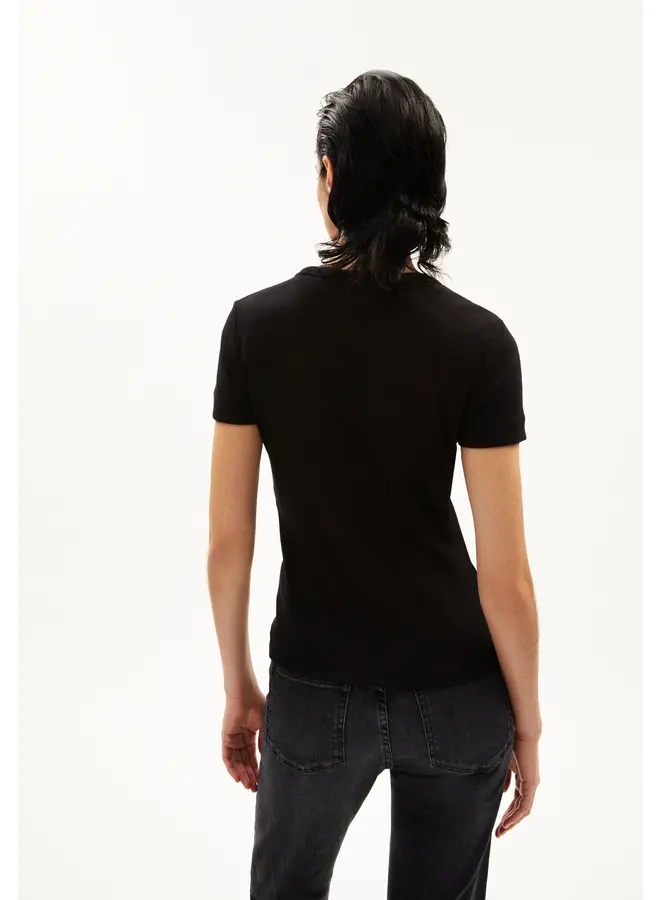 T-SHIRT RIB KARDAA NOIR