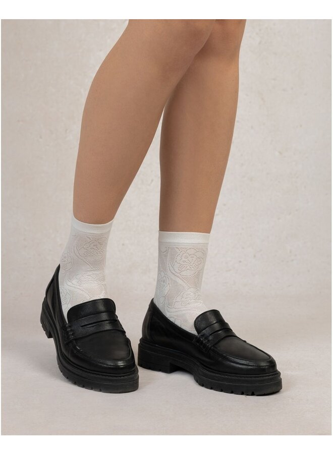 SOCQUETTE DENTELLE FLEURS