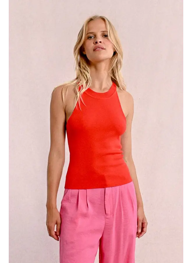 CAMI COL MONTANT ROUGE