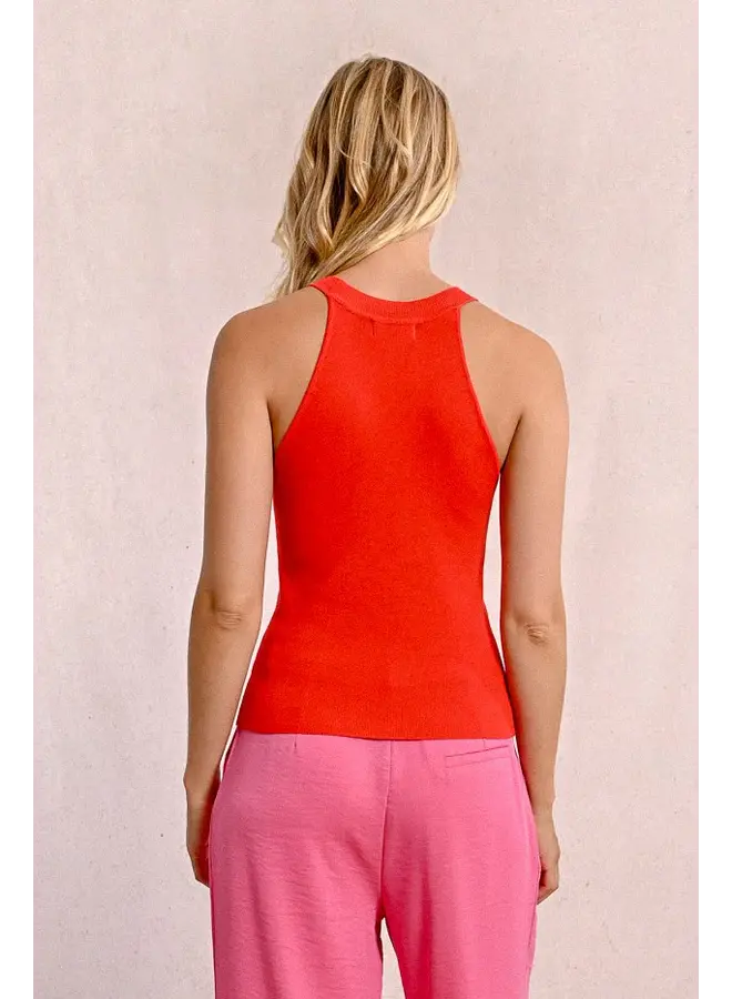 CAMI COL MONTANT ROUGE