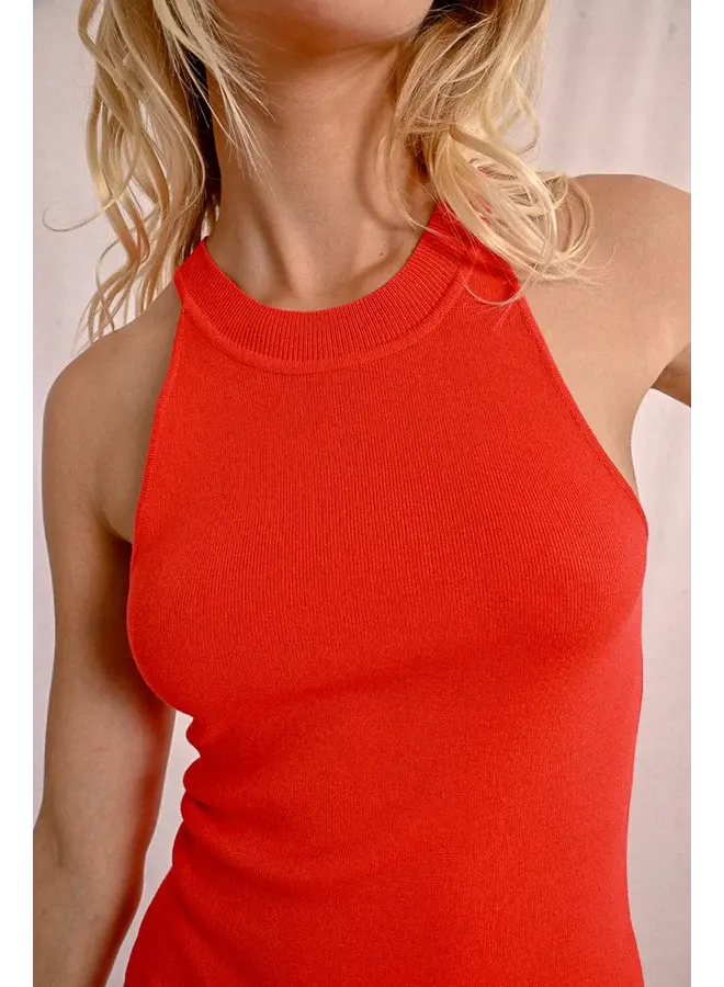 CAMI COL MONTANT ROUGE