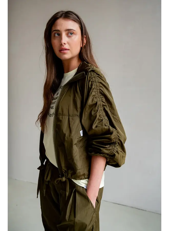 JACKET PARACHUTE ALGUE