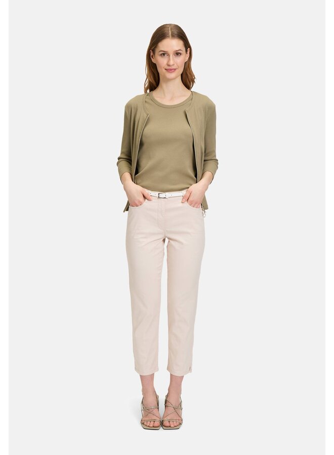PANTALON CEINTURE BEIGE