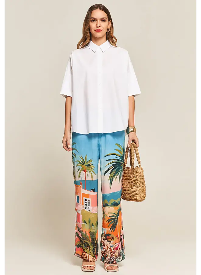 PANTALON MOU MIAMI BLEU