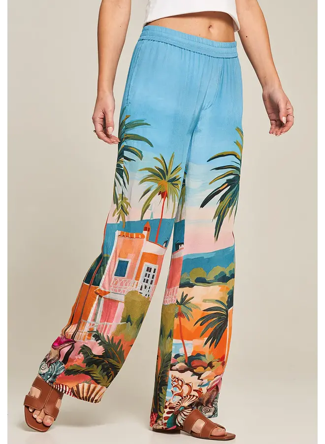PANTALON MOU MIAMI BLEU