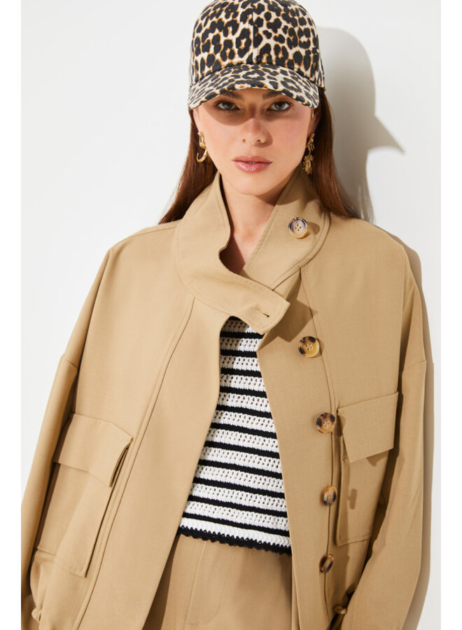 CASQUETTE ALEOPA LÉOPARD