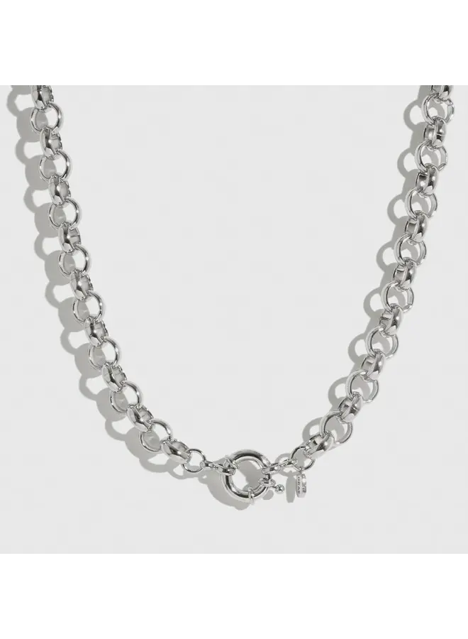 COLLIER ROLO ARGENT