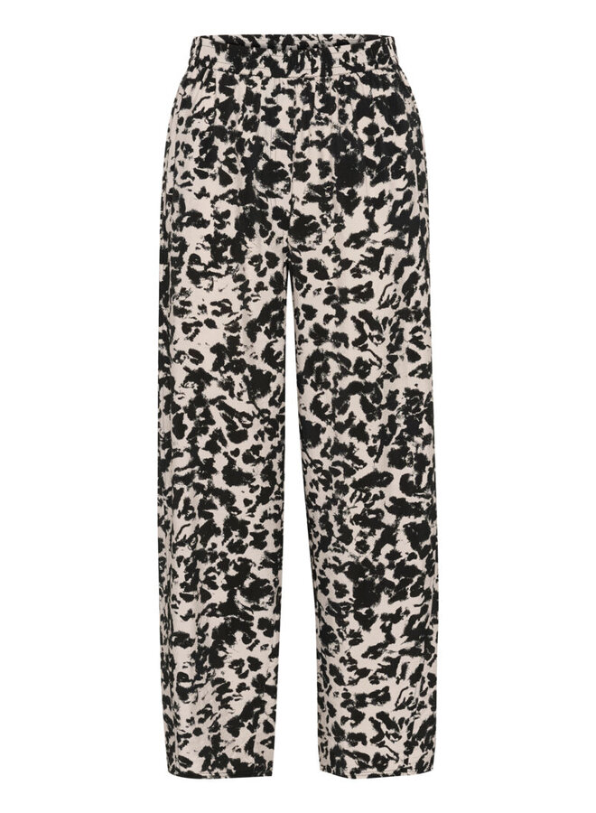 PANTALON  FAYE BEIGE/NOIR