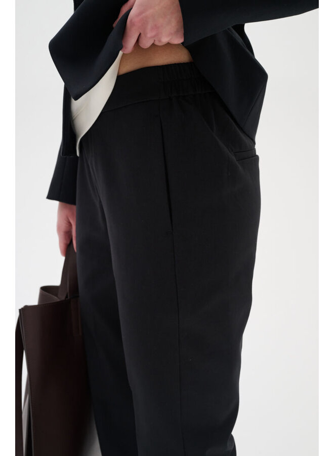 PANTALON ZELLA FLAT NOIR