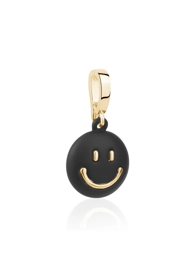 BRELOQUE SMILEY NOIR