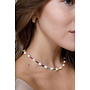 COLLIER PERLES COLORÉES MULTI