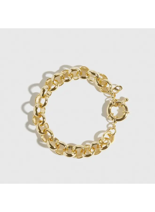 BRACELET ROLO OR