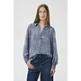 BLOUSE ADDISON MOTIF BLEU