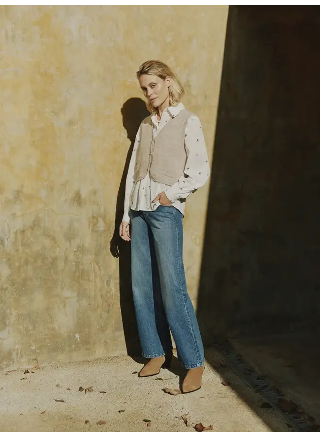 VESTE TRICOT NADIKA BEIGE