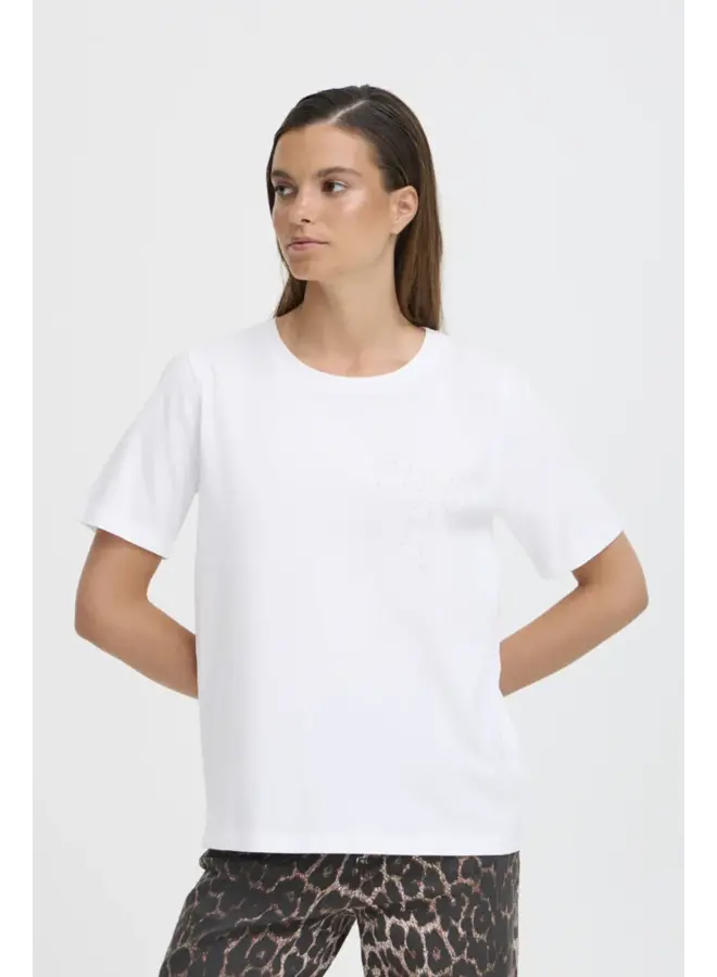 T-SHIRT SELENE BLANC