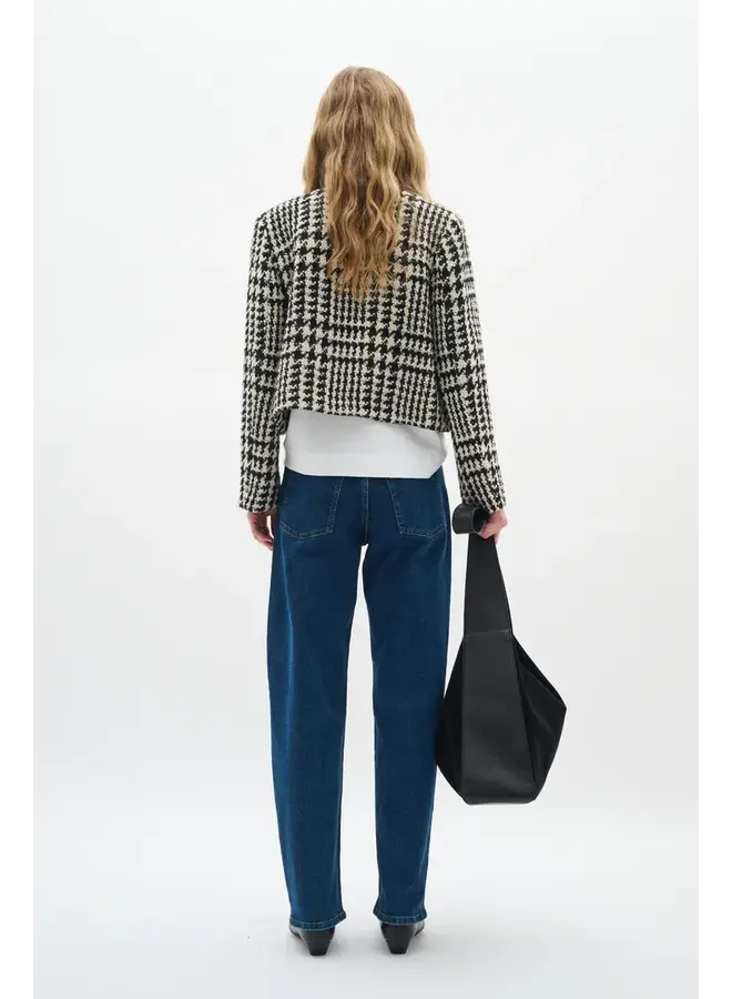 JACKET BRYA NOIR/BLANC