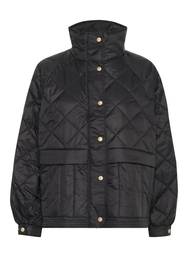 MANTEAU KARMEL NOIR
