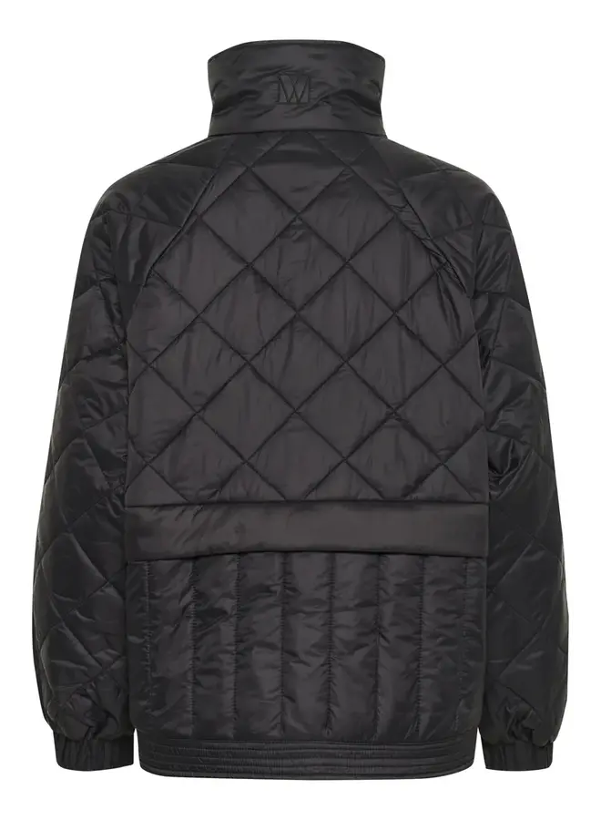 MANTEAU KARMEL NOIR