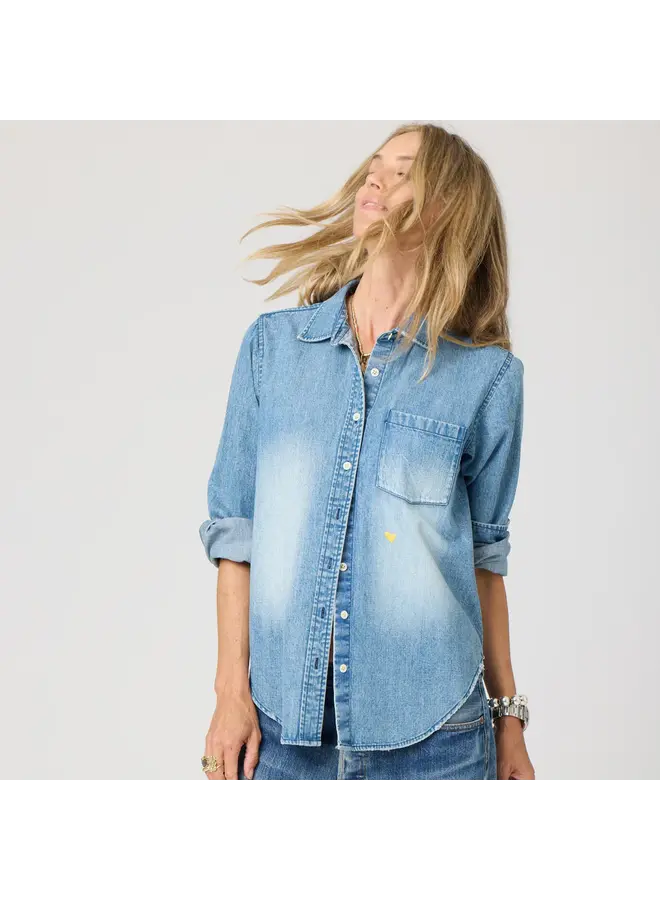 BLOUSE EN DENIM LÉGER
