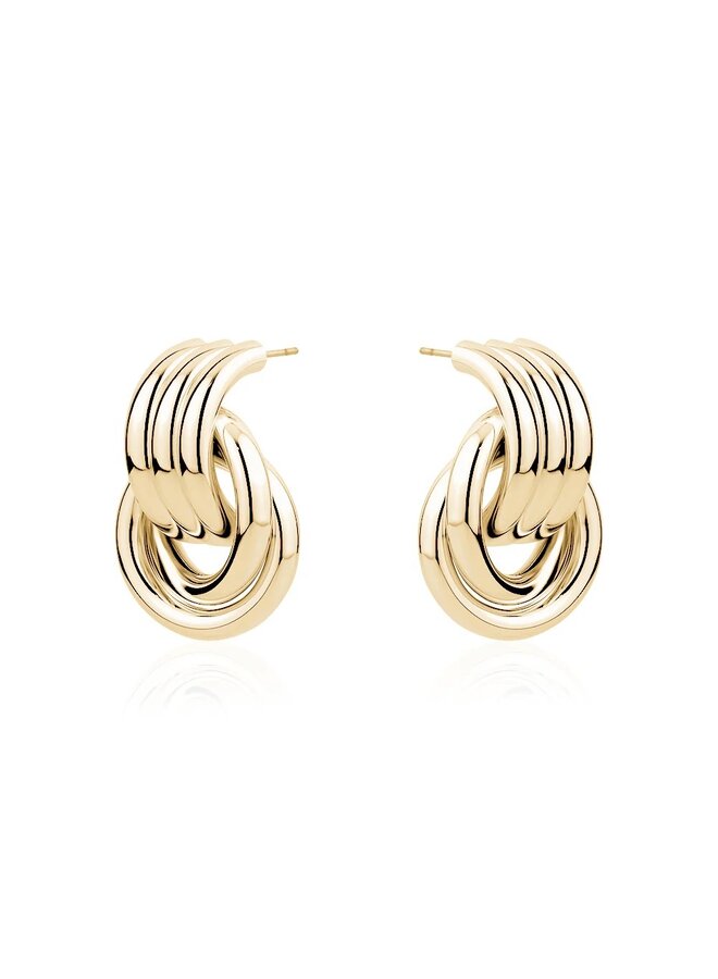 BOUCLES TORSADÉES DORÉES